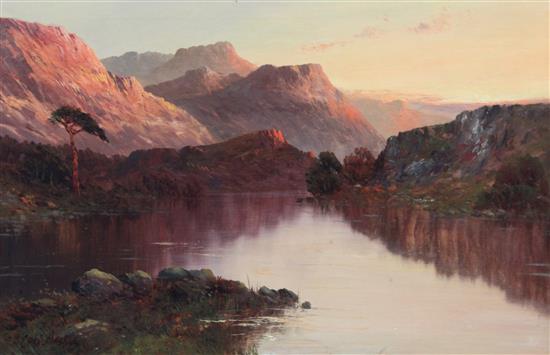 Charles Maurice (F.E. Jamieson) Loch scene, 16 x 24in.